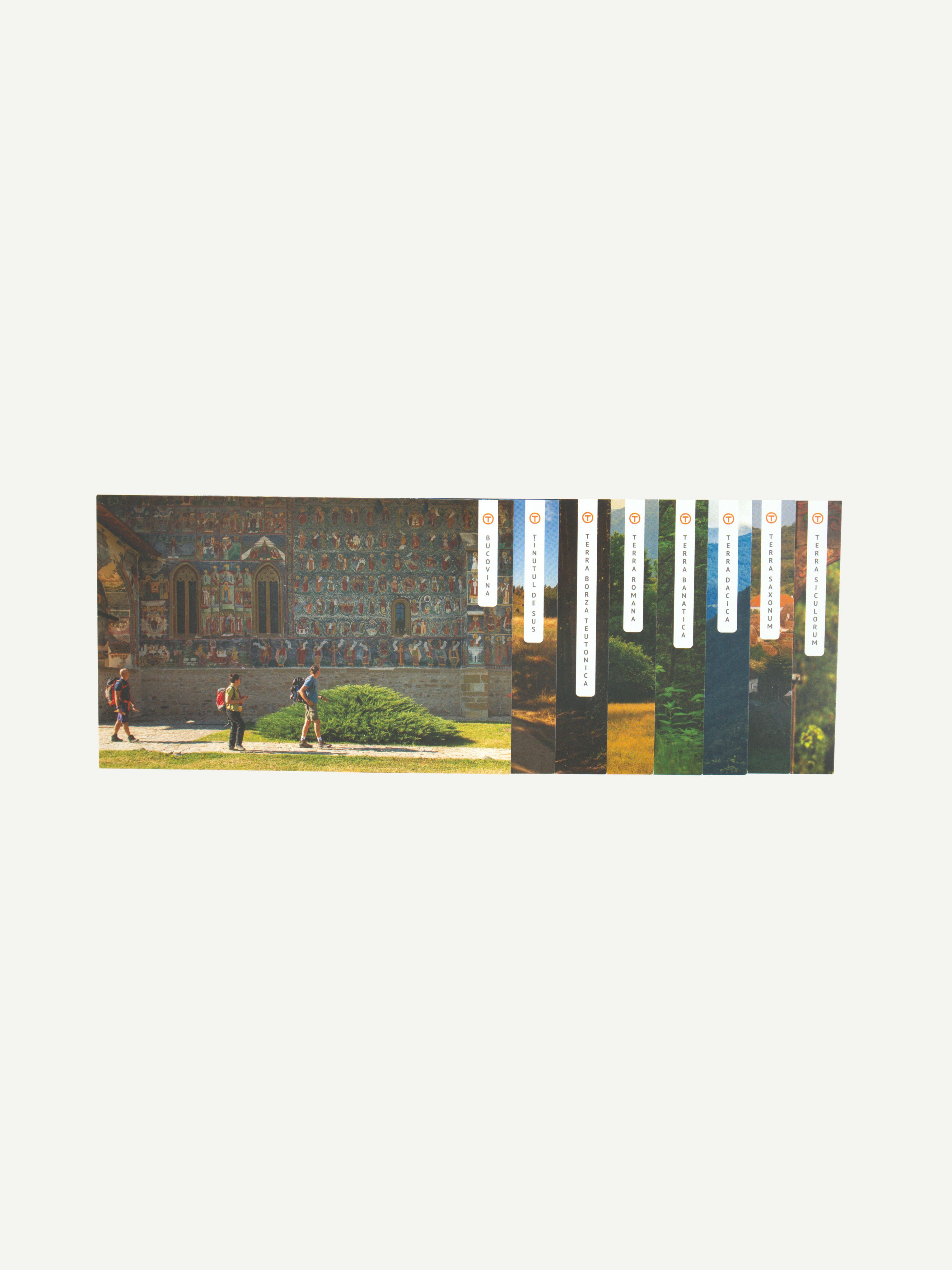 Set of 8 VT Region Postcards