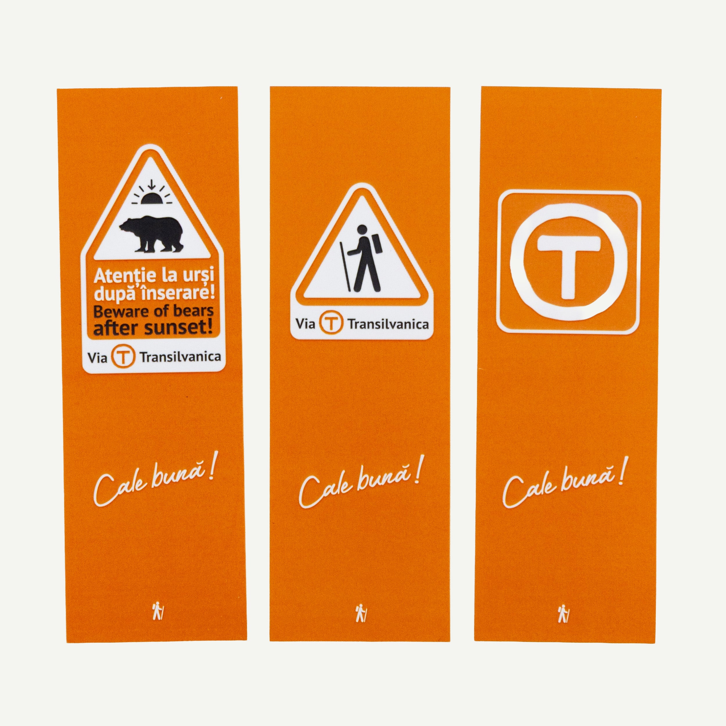 Set semne de carte marcaje VT, 3 buc