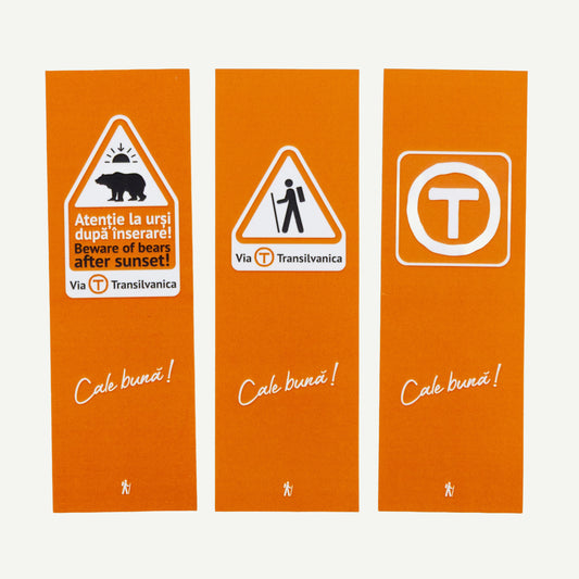 Set semne de carte marcaje VT, 3 buc