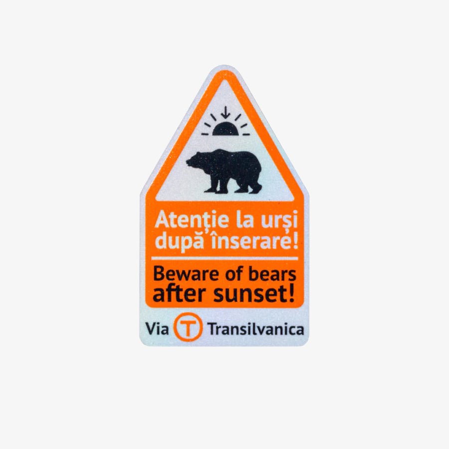 Magnet "Atenție la urși după înserare!"